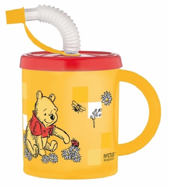 Ceașcă cu pai și mâner Disney - Winnie The Pooh, 210 ml