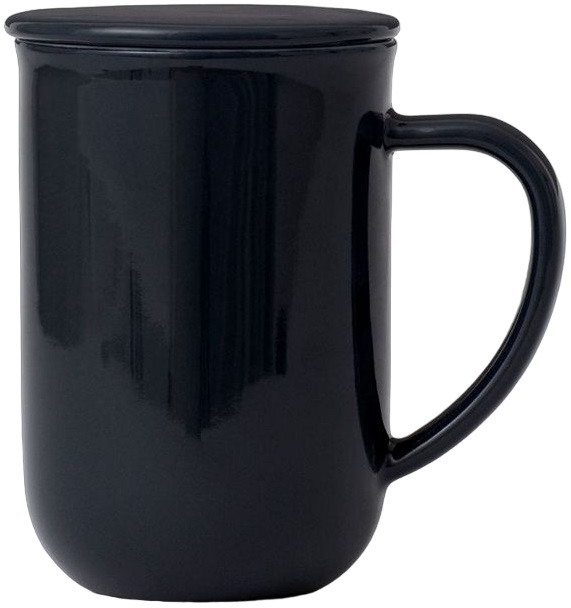 Ceașcă de ceai cu strecurătoare Viva Scandinavia - Minima Midnight, 500 ml