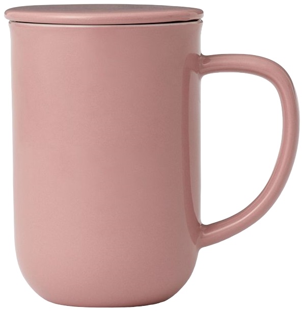 Ceașcă de ceai cu strecurătoare Viva Scandinavia - Minima Stone Rose, 500 ml