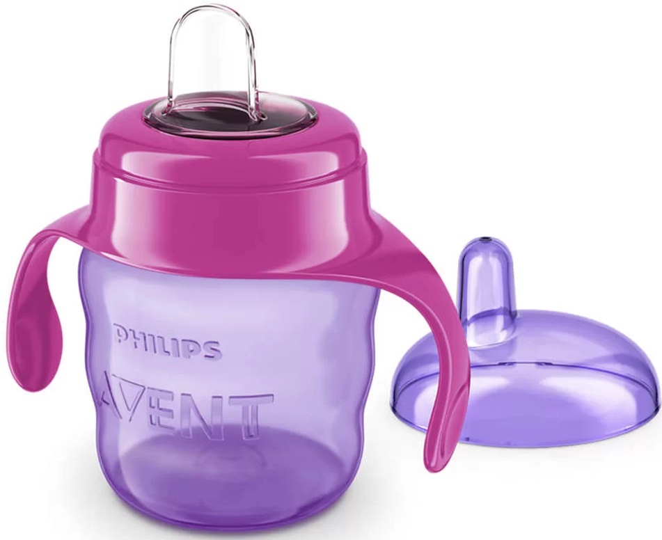 Cana cu tetina de formare Philips Avent, +6 luni, 200 ml, SCF551/03, Philips - imagine 3