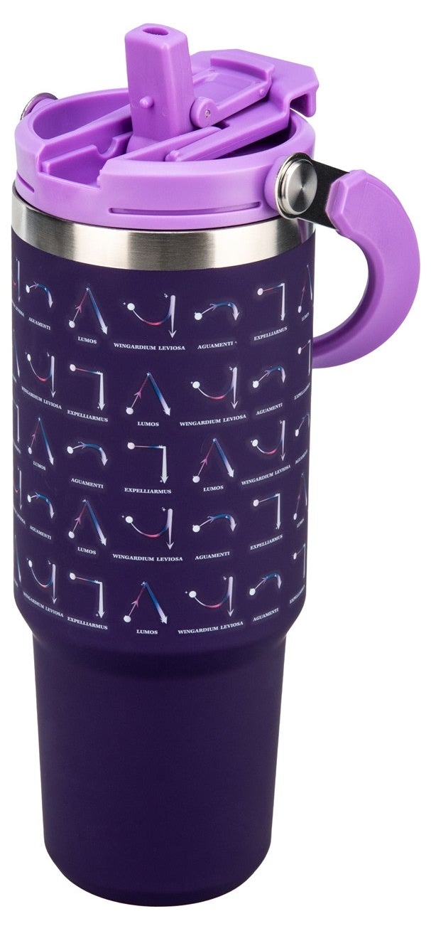 Cană de călătorie  Paladone Movies: Harry Potter - Hogwarts Spells, 900 ml