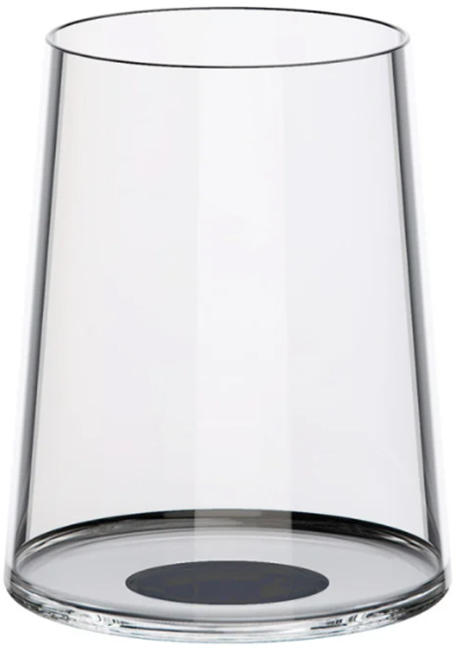 Pahare pentru vin alb  Trebonn - SplitGlass, 2 bucăți , 280 ml, negru