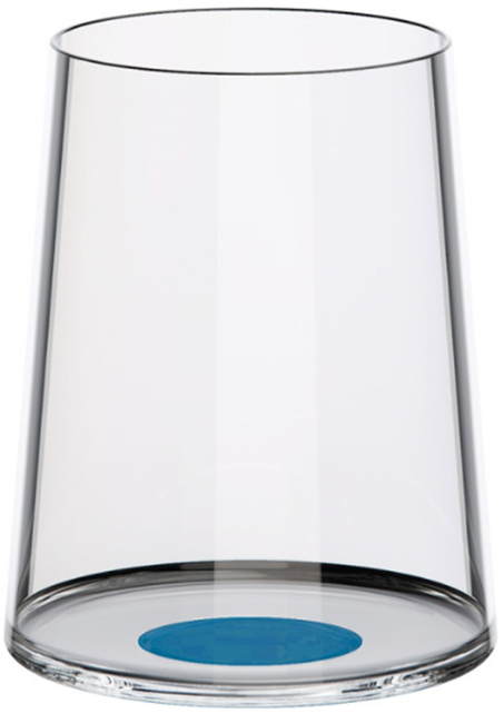 Pahare pentru vin alb  Trebonn - SplitGlass, 2 bucăți , 280 ml, albastru