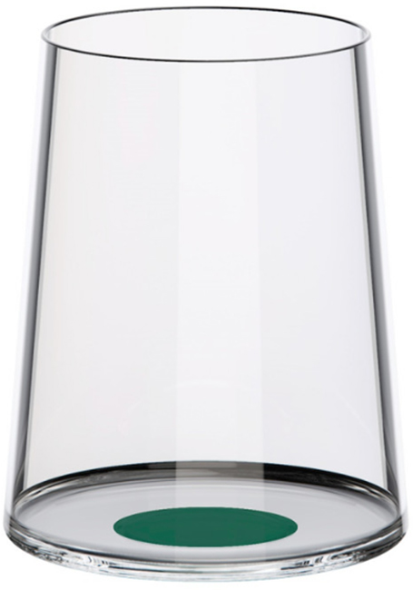 Pahare pentru vin alb  Trebonn - SplitGlass, 2 bucăți , 280 ml, verde