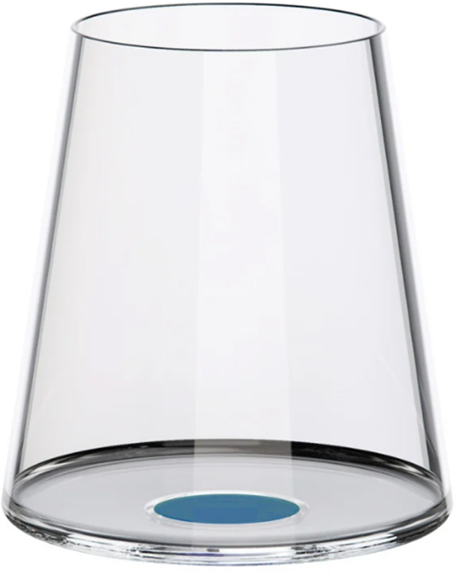 Pahare pentru vin roșu  Trebonn - SplitGlass, 2 bucăți , 450 ml, albastru
