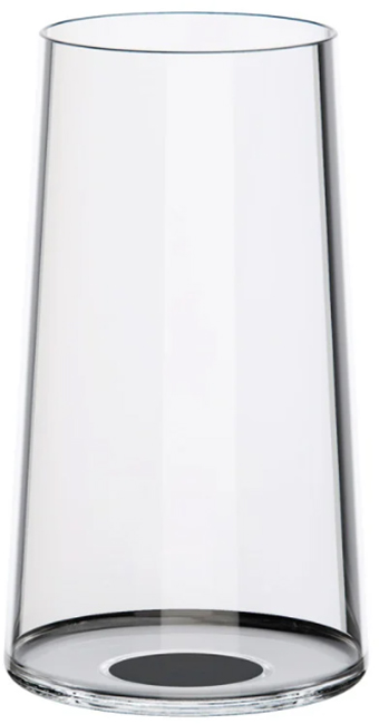 Pahare pentru șampanie  Trebonn - SplitGlass, 2 bucăți , 320 ml, negru