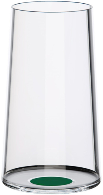 Pahare pentru șampanie  Trebonn - SplitGlass, 2 bucăți , 320 ml, verde