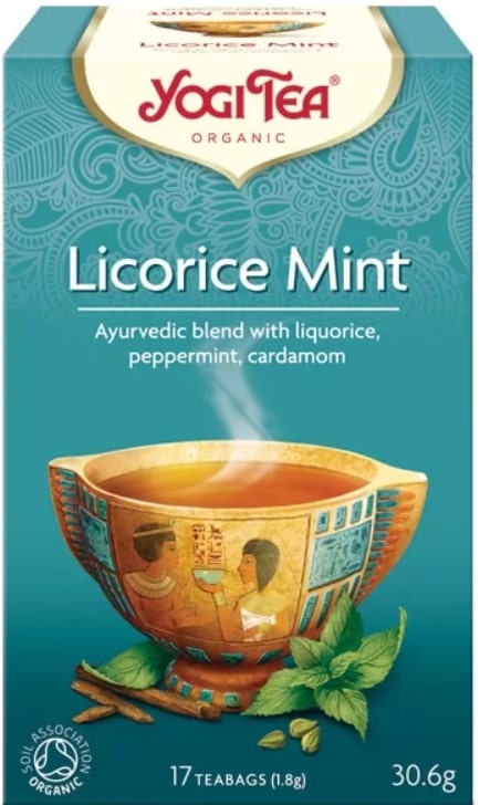 Ceai cu menta si lemn dulce ECO, 17dz Yogi Tea - imagine 2