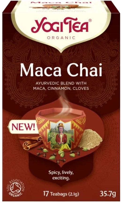 Ceai de Maca, 17 pliculețe, Yogi Tea