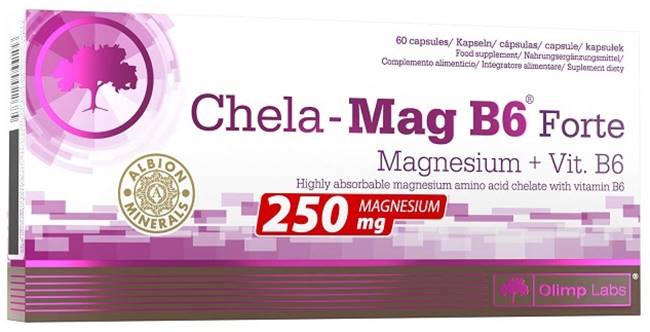 Chela-Mag B6 Forte, 60 capsule, Olimp