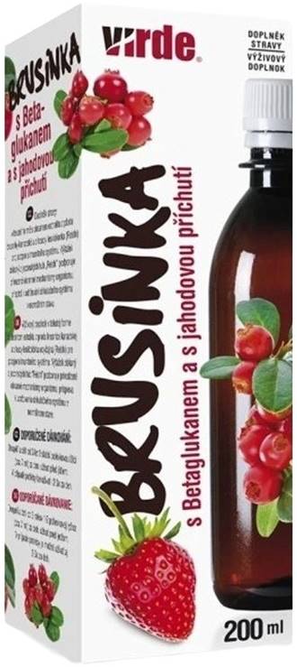 Extract din afine roșii + Beta-glucani din reishi, 200 ml, Virde