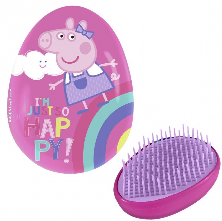 Perie de pieptănat Cerda - Peppa Pig, sunt atât de fericită