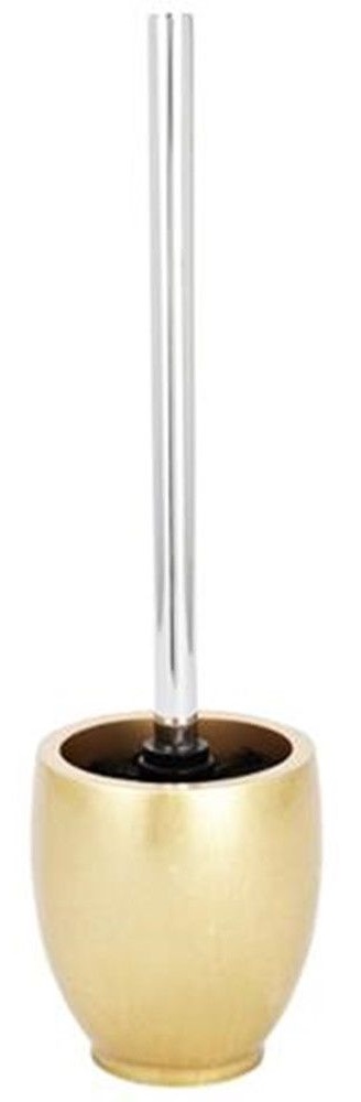 Perie de toaletă Wenko - Gold, 10,5 x 41 x 10,5, auriu
