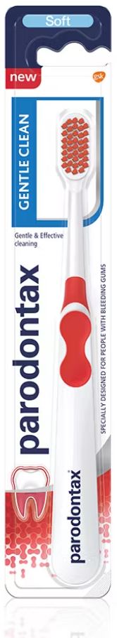 Parodontax Periuţă de dinţi Gentle Clean, Soft