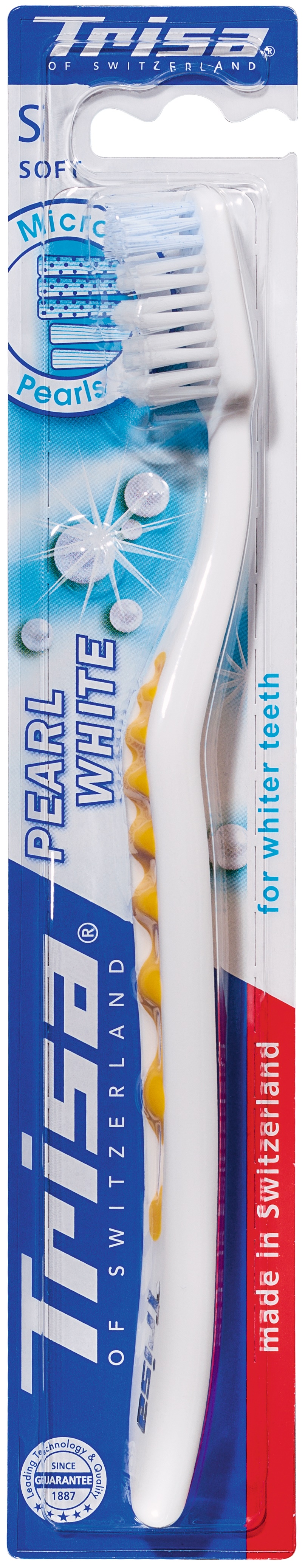 Trisa Periuţă de dinţi  Pearl White, soft