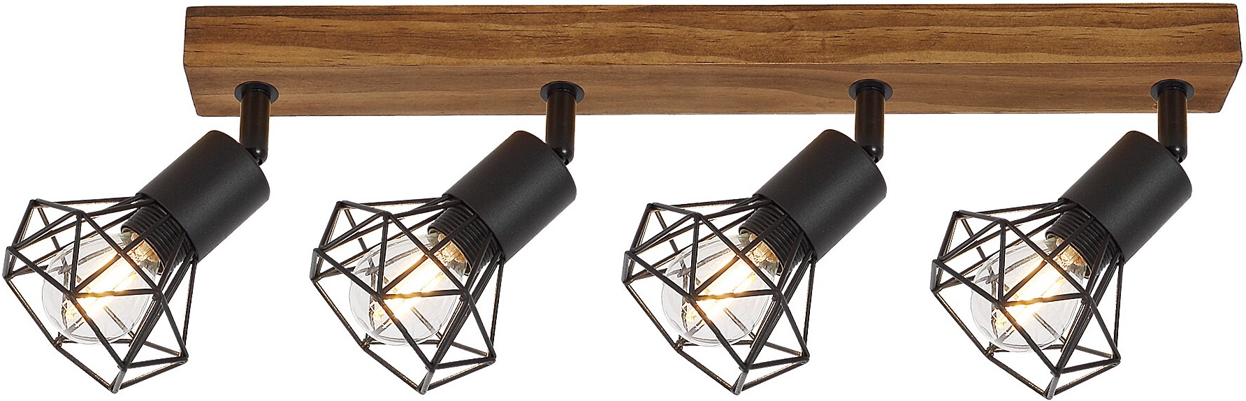 Rabalux - Zeus 3140, IP20, IP20, E14, 4 x 40W, 230v, negru mat