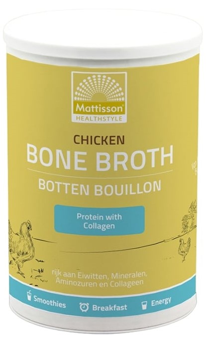 Chicken Bone Broth, 400 g, Mattisson Healthstyle