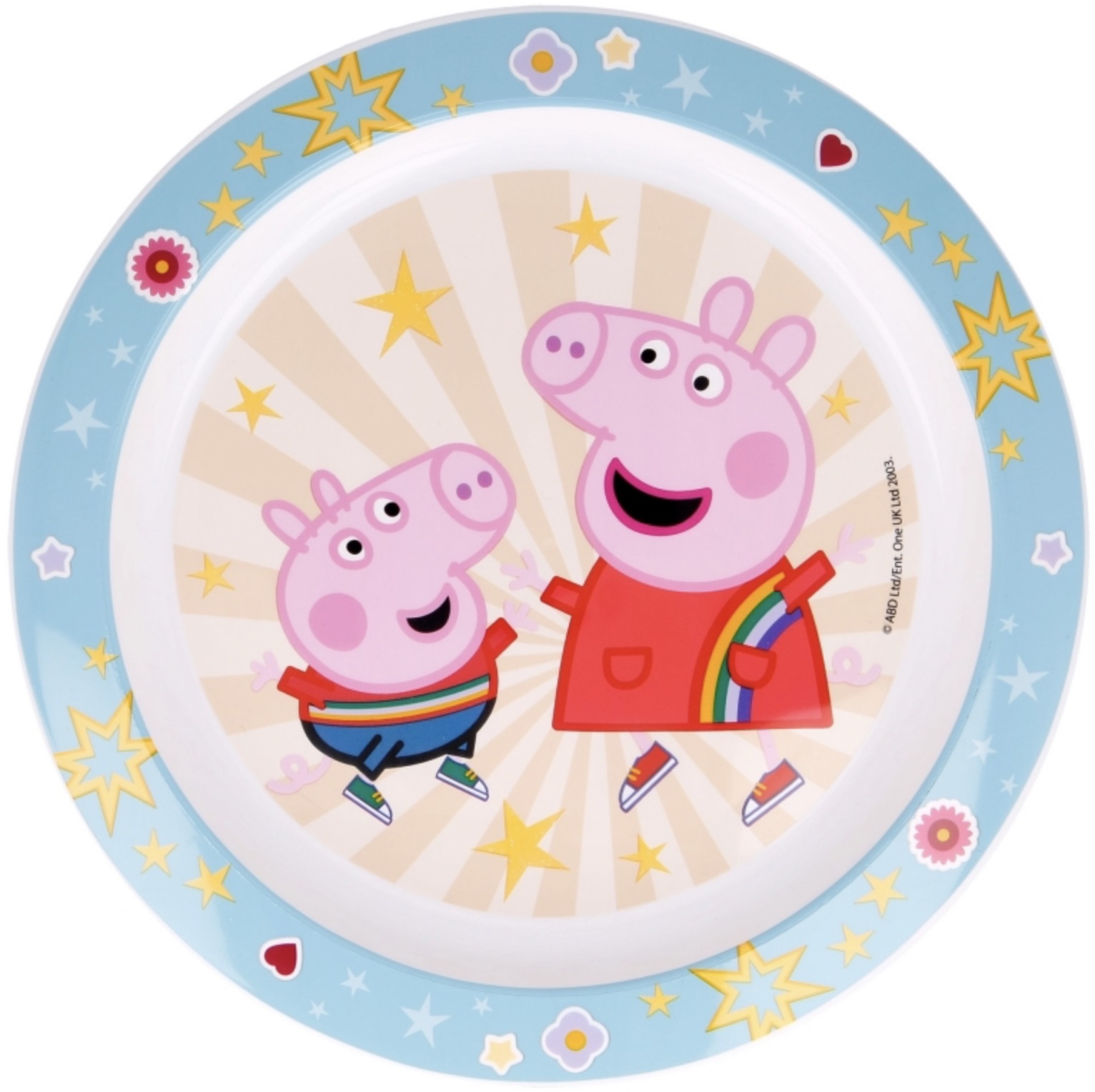 Farfurie Stor - Micro, Peppa Pig Kindness Count