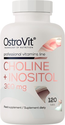 Choline + Inositol, 120 tablete, OstroVit
