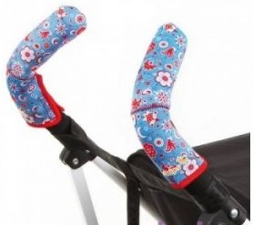 Husa pentru maner carucior Choopie Double Bar - flori