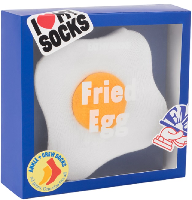 Șosete Eat My Socks - Fried Egg, 2 perechi
