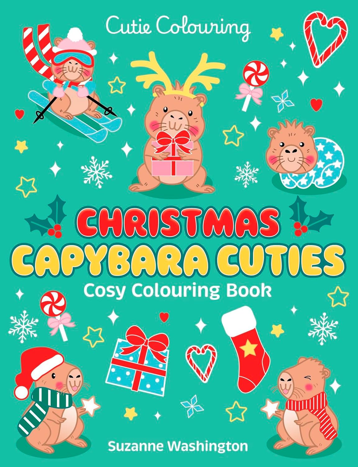 Christmas Capybara Cuties
