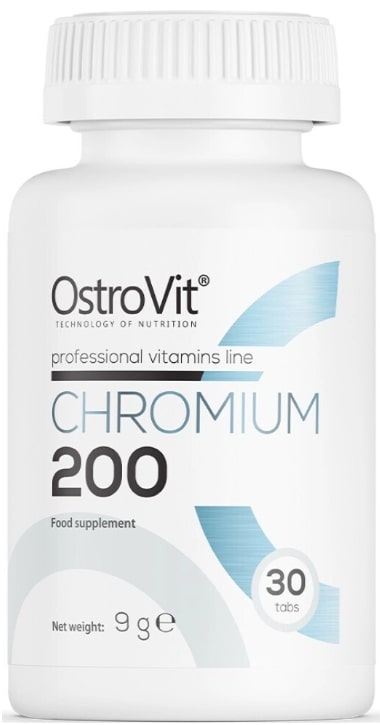 Chromium 200, 200 mcg, 30 tablete, OstroVit