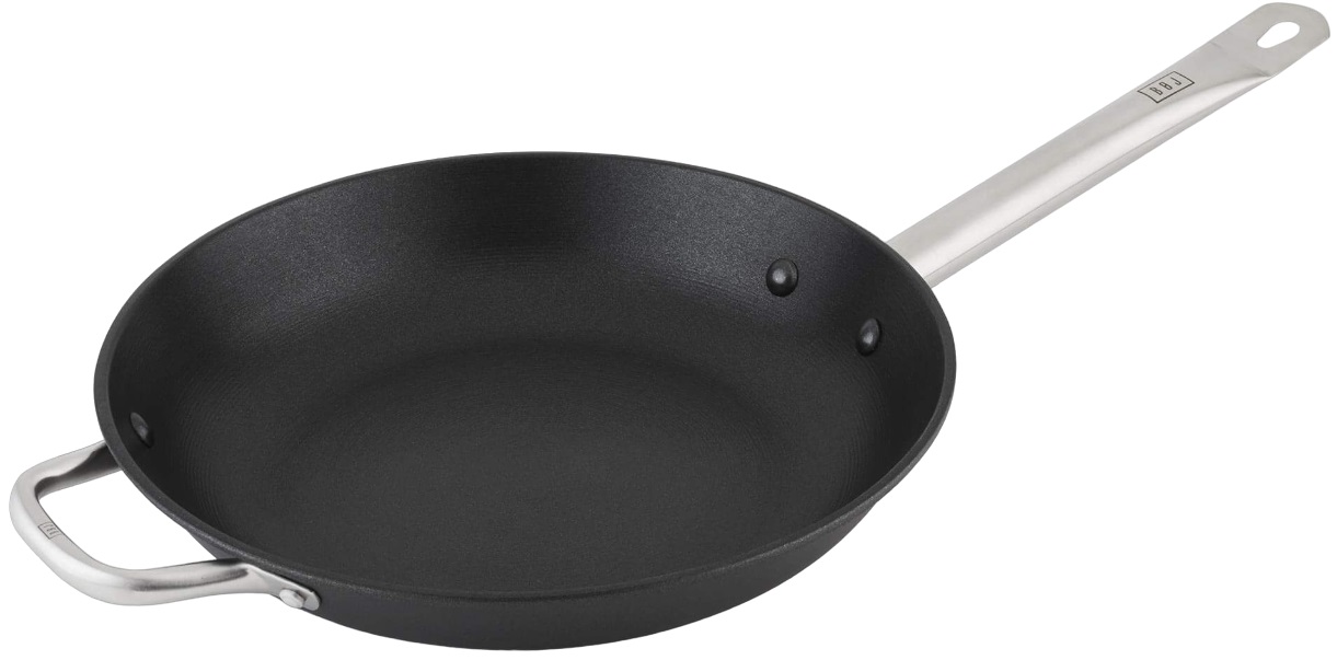 Tigaie din fontă BOJ - Classic CastIron, 30 cm, neagră