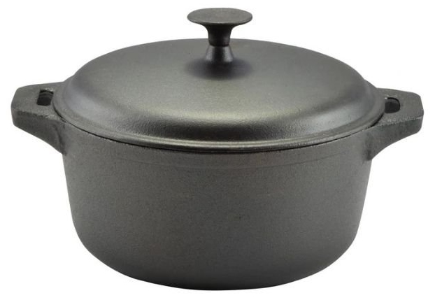 Oală din fontă cu capac Perfect Home – 26 cm, 5.2 l
