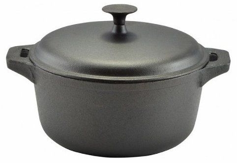 Oală din fontă cu capac Perfect Home – 32 cm, 8 l