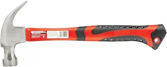 Ciocan cu gheare TOTAL MTX - 450 g, cap cu magnet, mâner din fibră de…