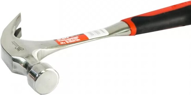 Ciocan cu gheare TOTAL MTX - 450 g, monolit, mâner bicolor
