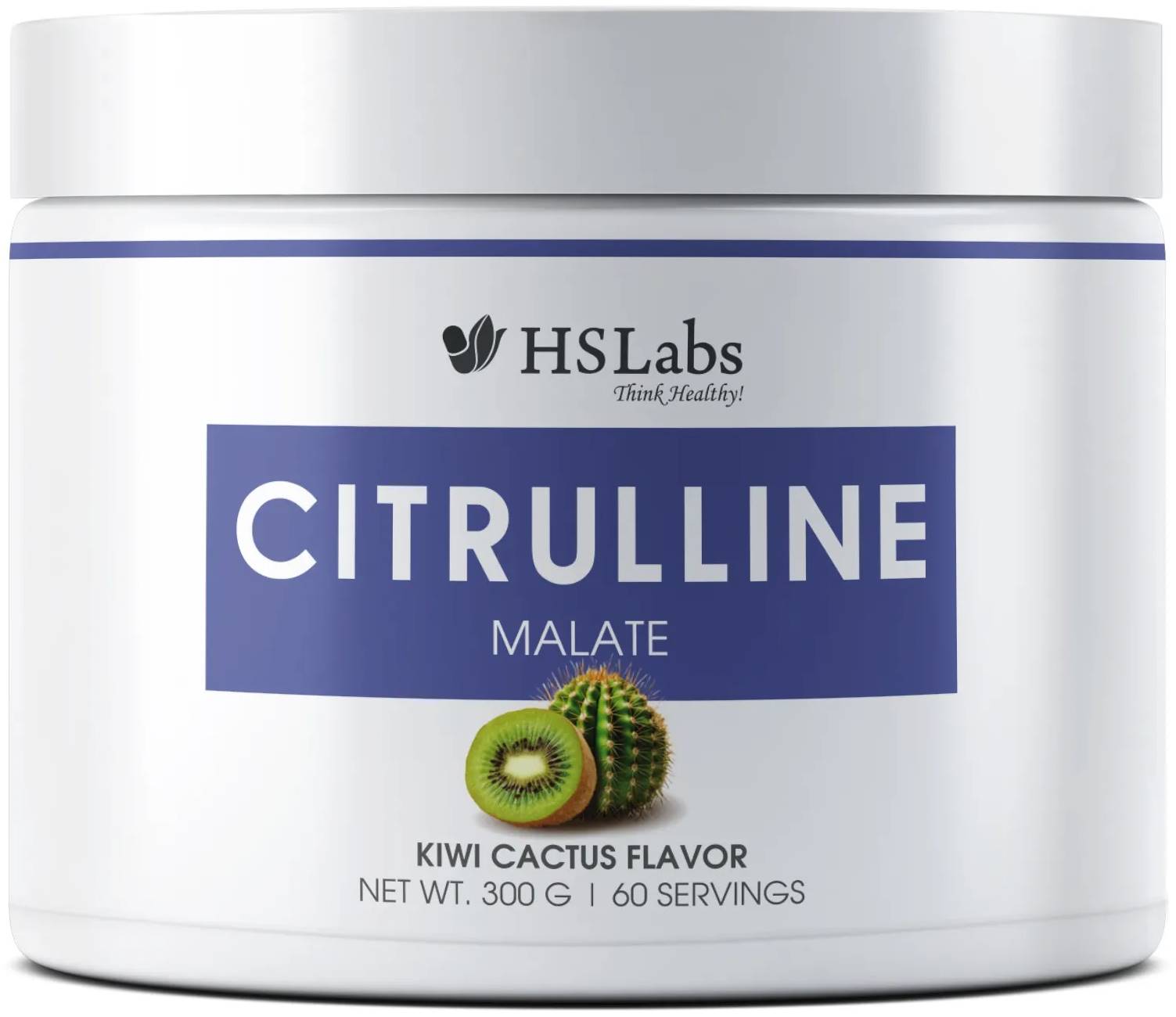 Citrulline Malate, kiwi și cactus, 300 g, HS Labs