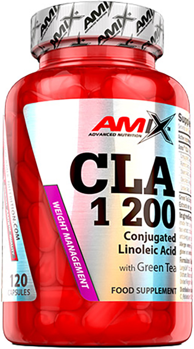 CLA 1200 + Green Tea, 120 capsule, Amix