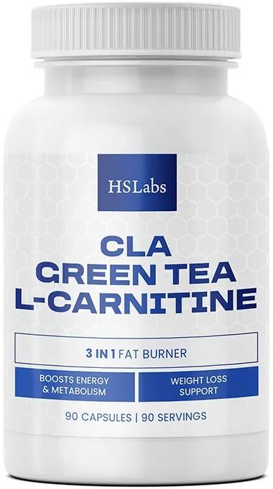 CLA, Green Tea & L-carnitine, 90 capsule, HS Labs
