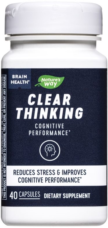Clear Thinking, 40 capsule, Nature’s Way