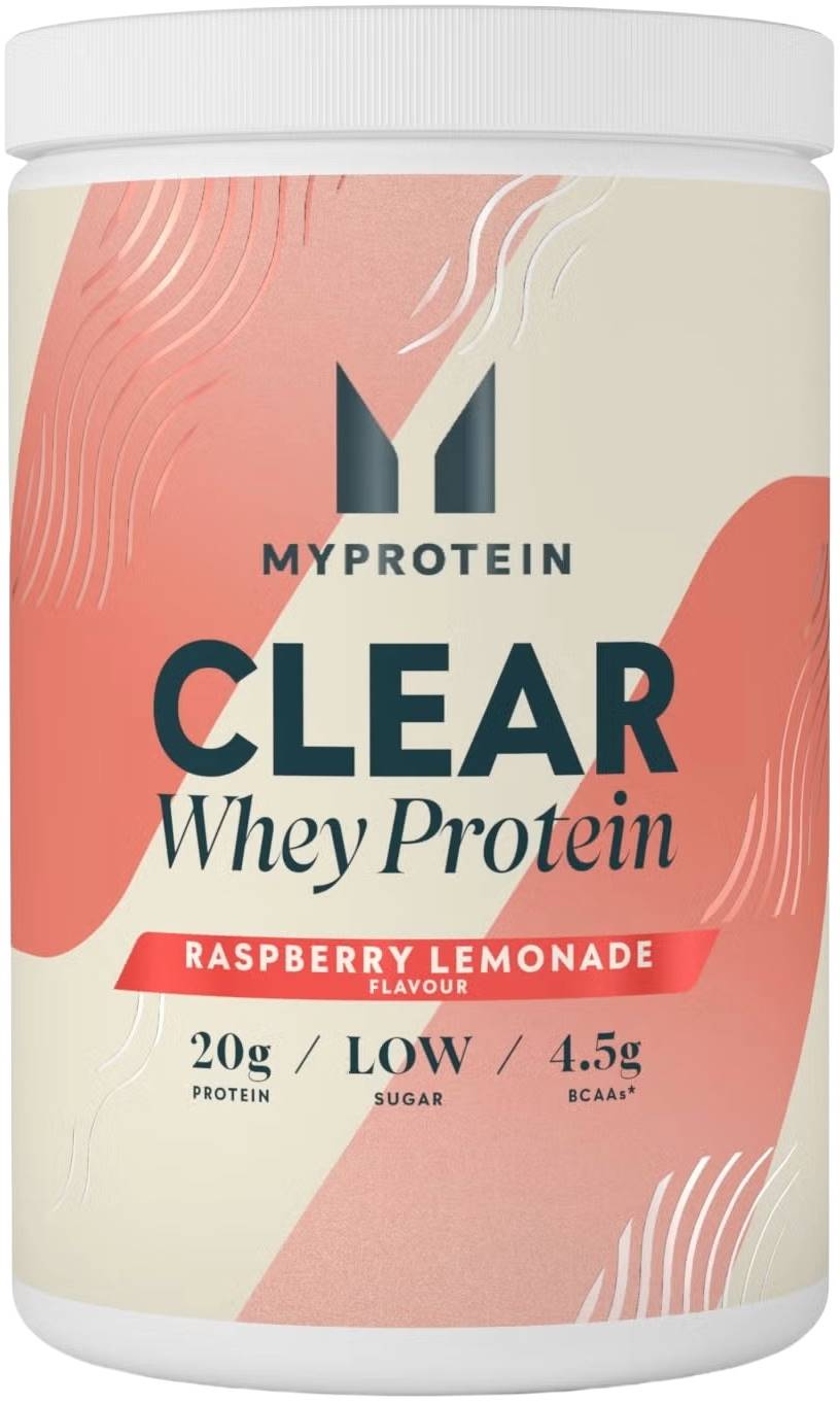 Clear Whey Protein, limonadă de zmeură, 500 g, Myprotein