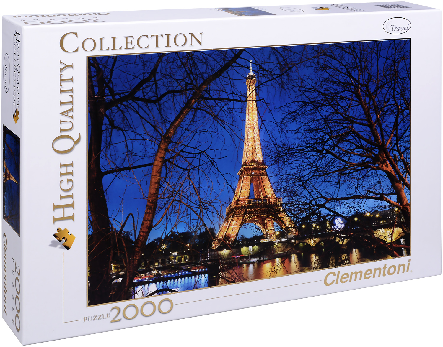 Puzzle Clementoni din 2000 de piese - Paris