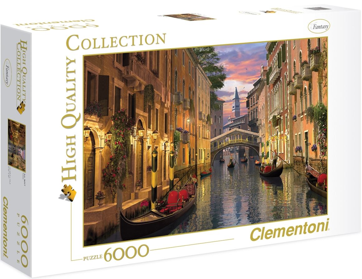 Puzzle Clementoni din 6000 de piese - Venetia