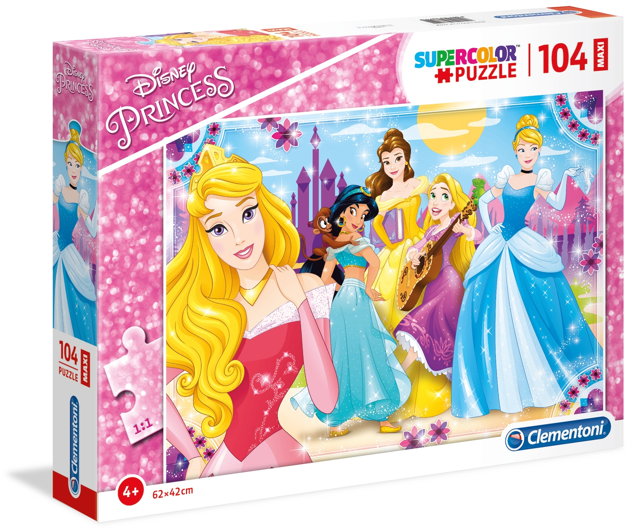 Puzzle Clementoni din 104 de maxi piese - Printese