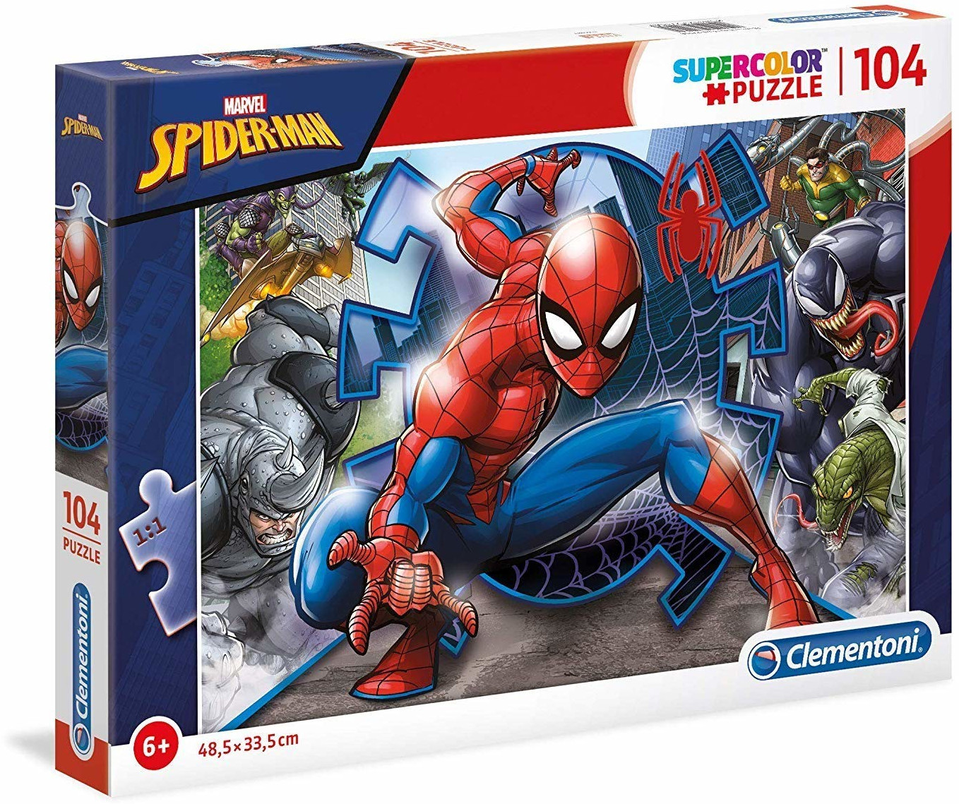 Puzzle Clementoni din 104 de piese - Spiderman