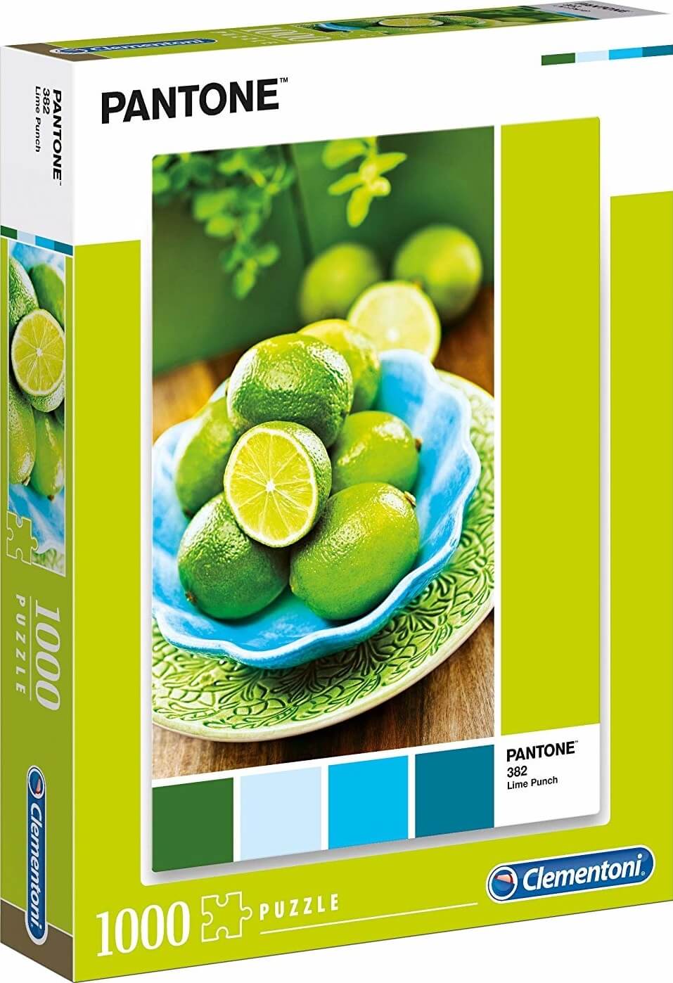 Puzzle Clementoni din 1000 de piese - Lime Punch