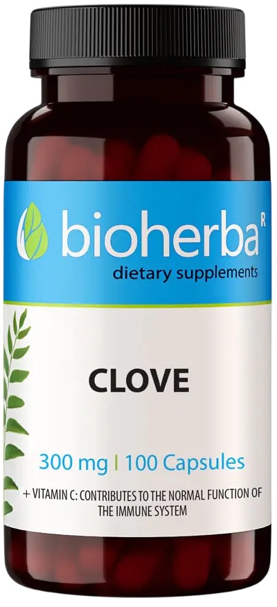 Clove, 300 mg, 100 capsule, Bioherba