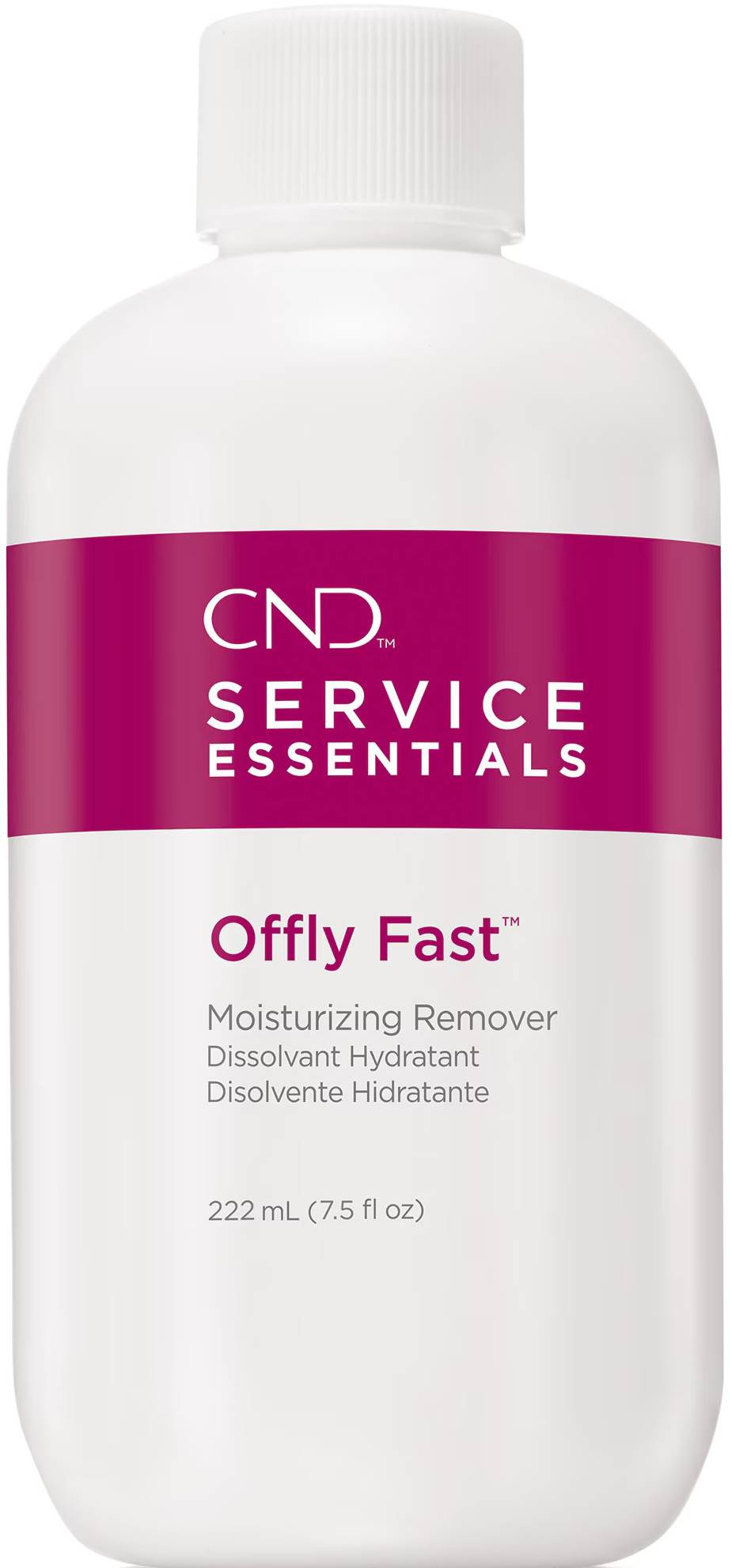 CND Lichid nutritiv pentru îndepărtarea Shellac Offly Fast, 222 ml