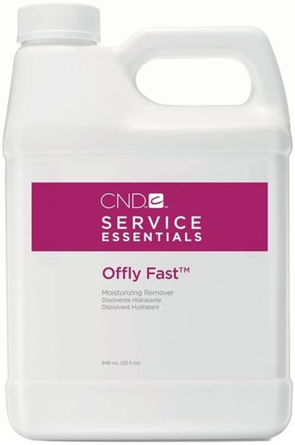 CND Lichid nutritiv pentru îndepărtarea Shellac Offly Fast, 946 ml
