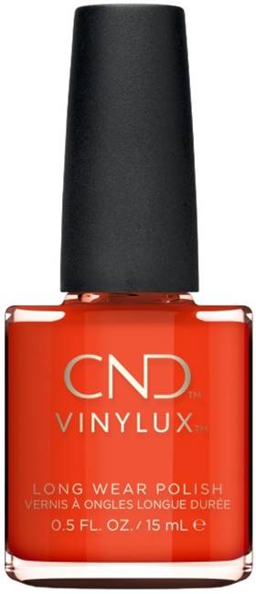 CND Vinylux Ojă de lungă durata , Electric Orange, 15 ml