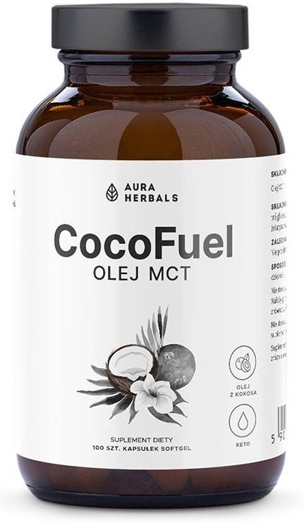 CocoFuel, 100 capsule, Aura Herbals