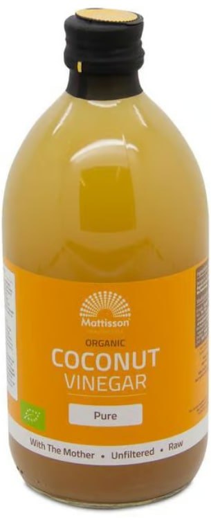 Coconut Vinegar Pure, 500 ml, Mattisson Healthstyle