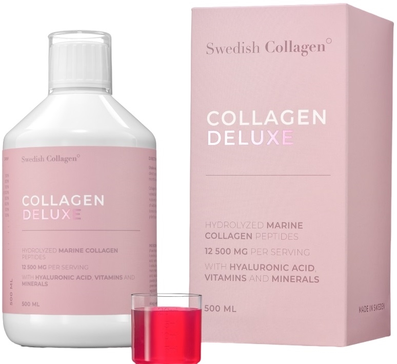 Collagen Deluxe, fără gust, 500 ml, Swedish Collagen
