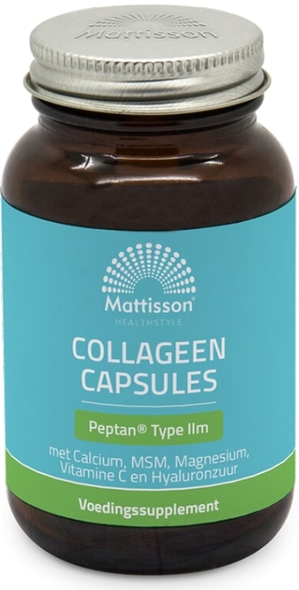 Collagen Peptan Type II, 60 capsule, Mattisson Healthstyle